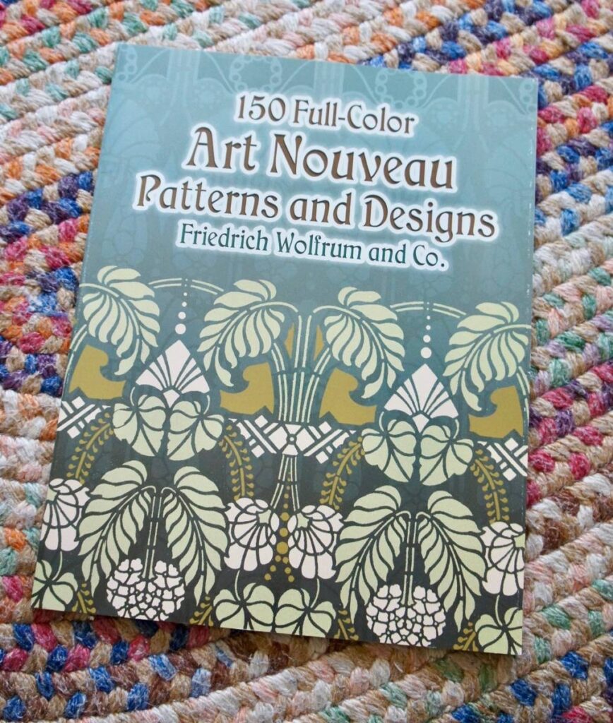 150 Full Color Art Nouveau Patterns And Designs