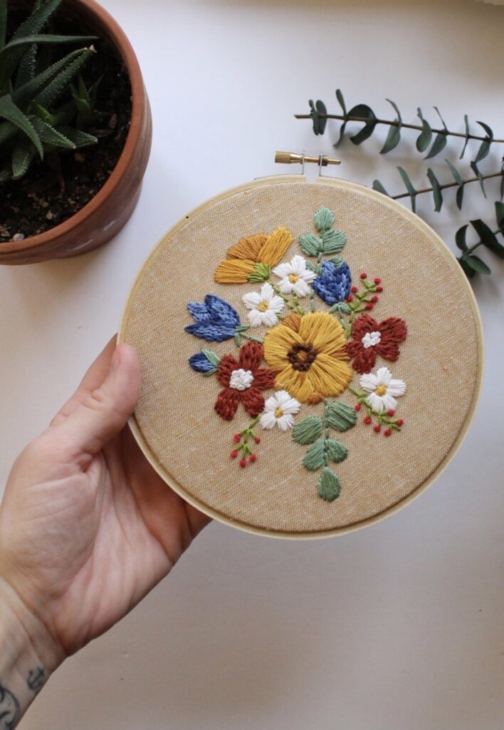 Flower Design Pattern For Embroidery