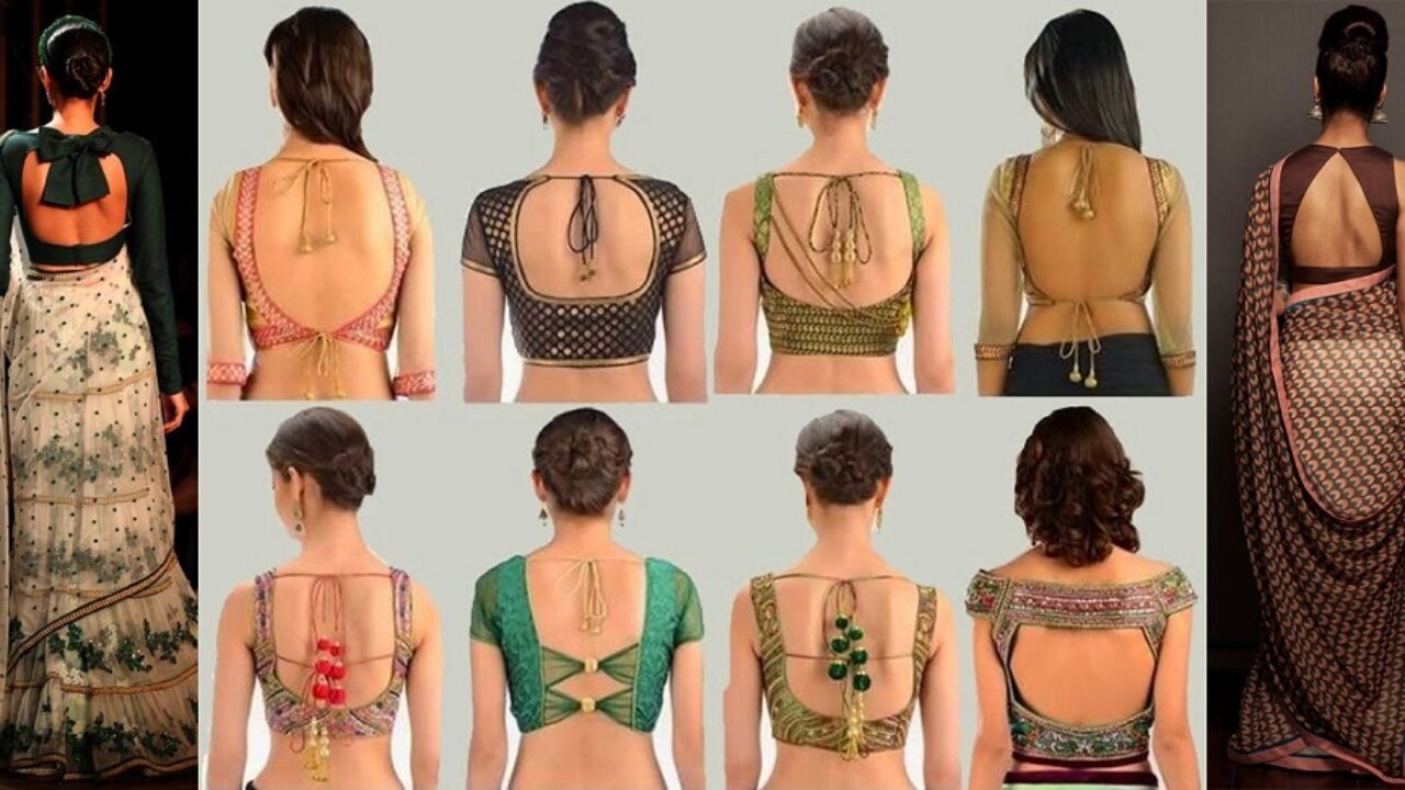 new blouse pattern back side
