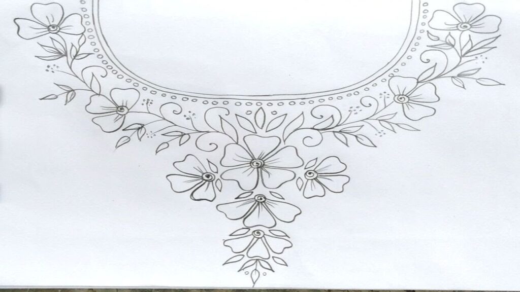 Dress Embroidery Design Patterns