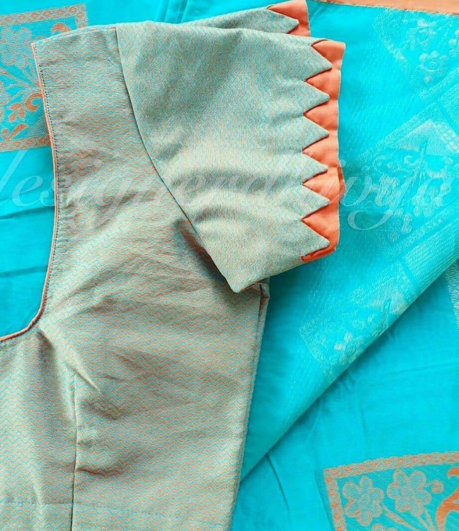 Simple Blouse Sleeves Design Patterns Pattern Design Ideas