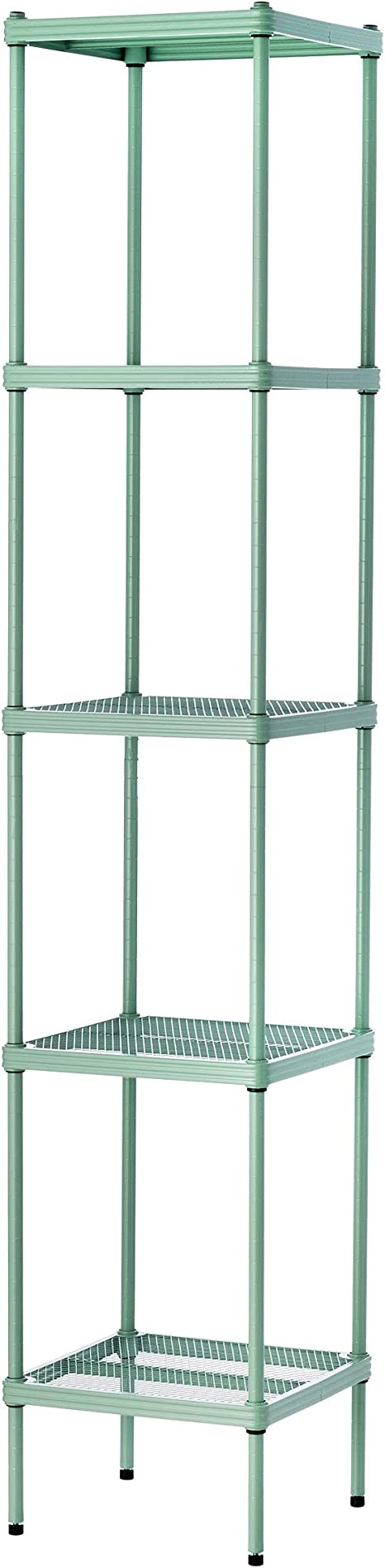 Design Ideas Scaffalatura Meshworks 5 Livelli – Mensola Regolabile Portaoggetti – Colore Infradito Con Perline Finte
