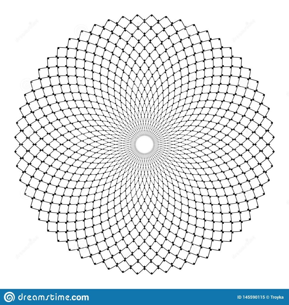 Circle Pattern Design Art