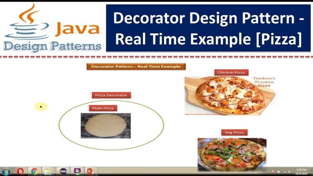 Decorator Design Pattern Real World Example
