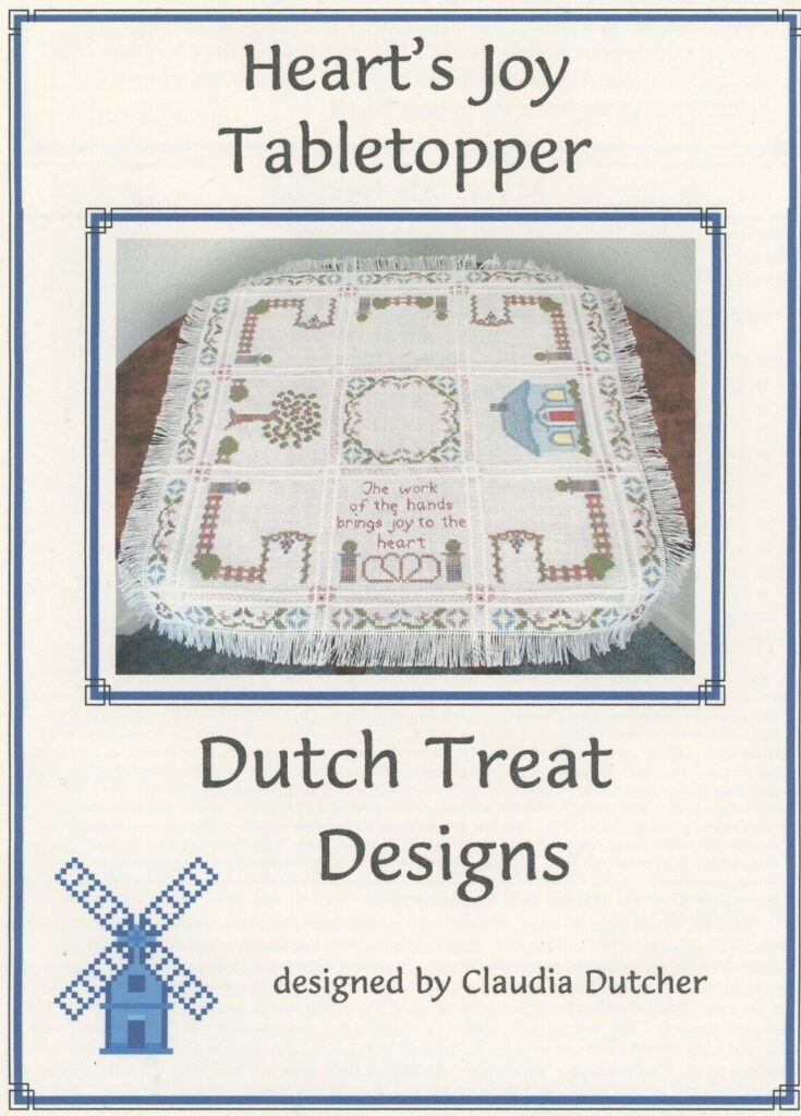 Dutch Treat Designs Cross Stitch Patterns - Pattern Design Ideas