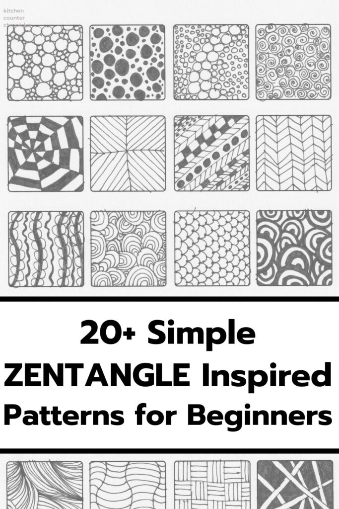 Zentangle Pattern Ideas