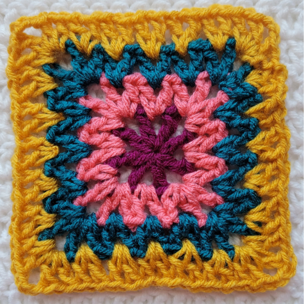 Square Crochet Design Pattern