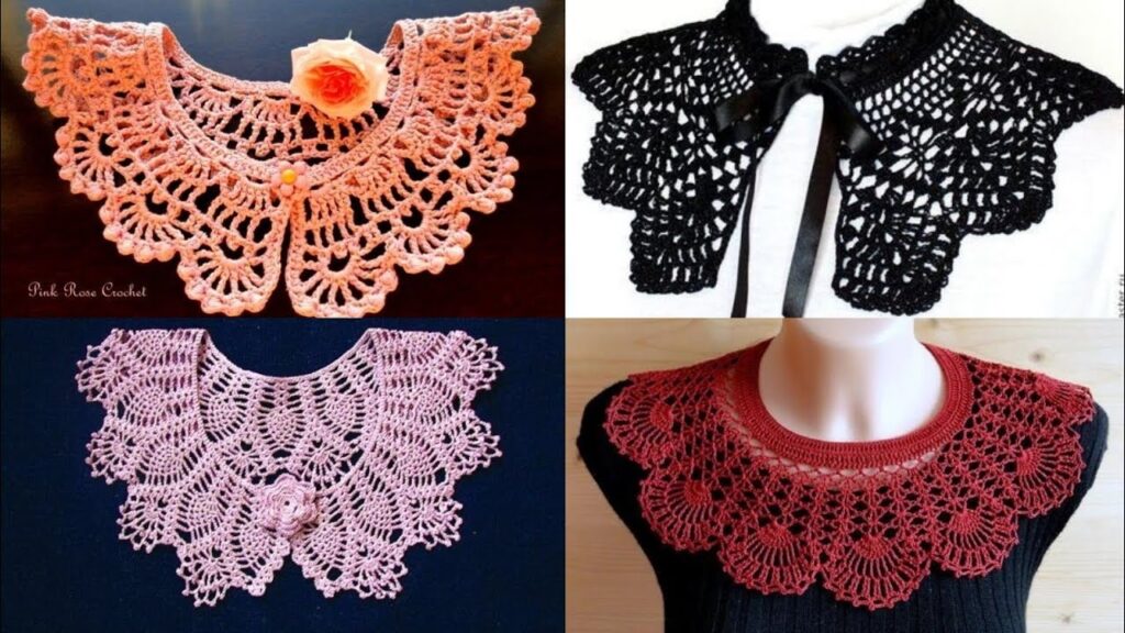 Crochet Neck Design Pattern