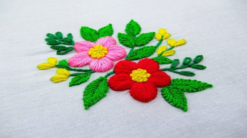 Flower Design Patterns For Embroidery