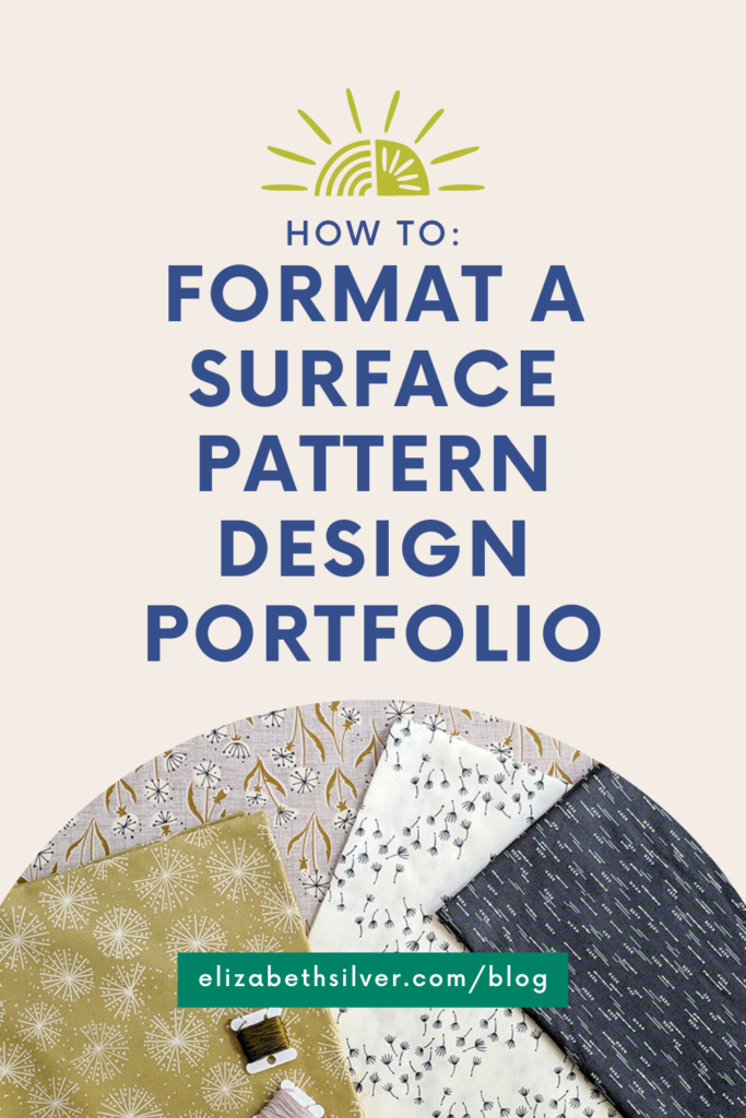 Surface Pattern Design Portfolio Examples