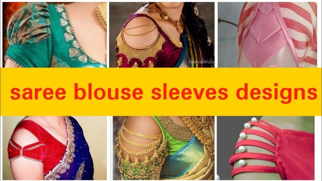 Saree Blouse Sleeves Design Patterns
