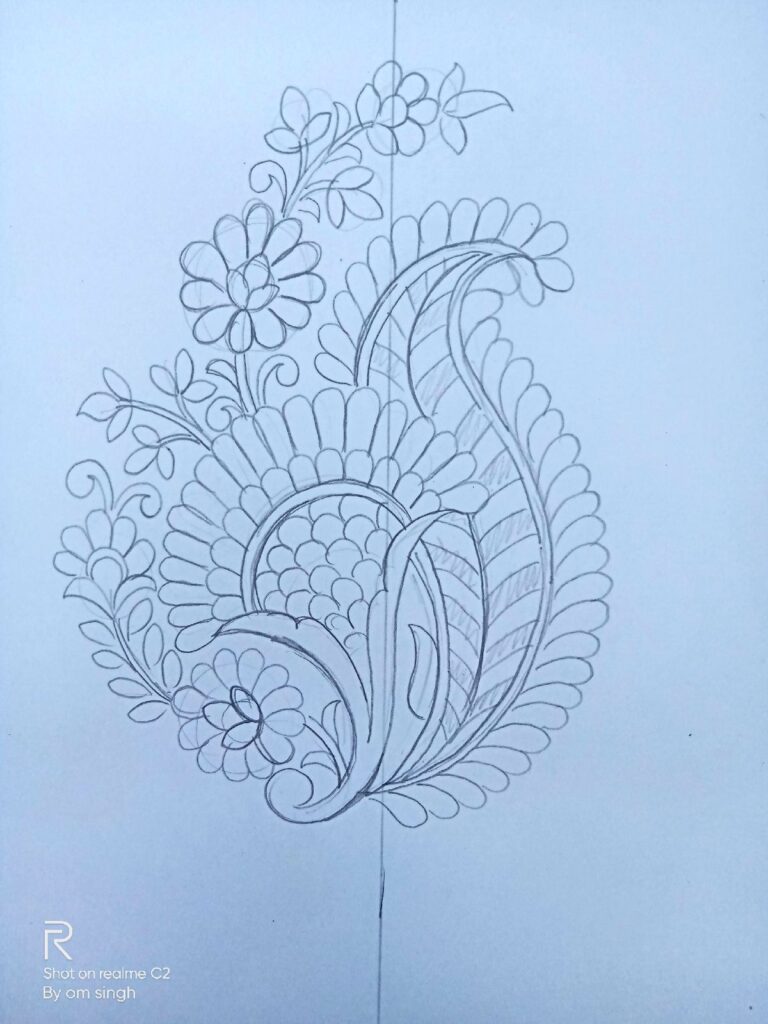 Embroidery Designs Outline Pattern