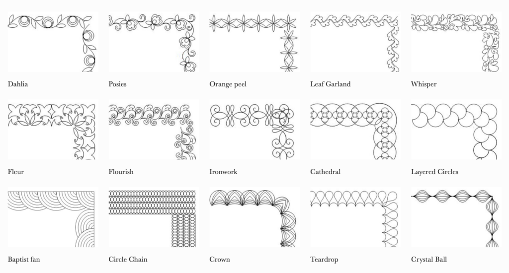 Quilt Border Patterns Designs