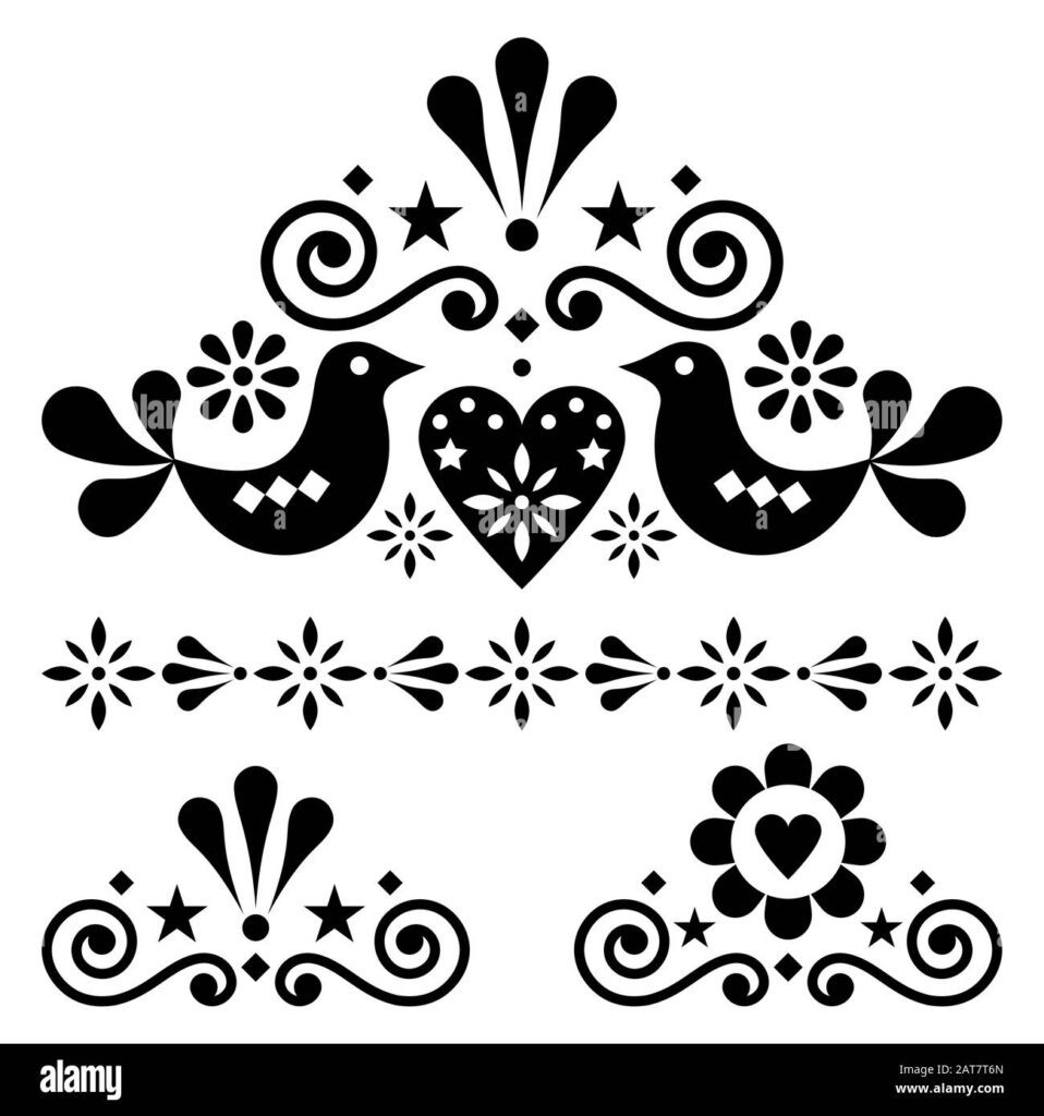 Folk Art Design Patterns