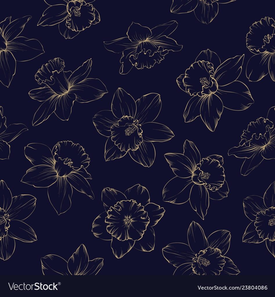 Fabric Flower Design Pattern