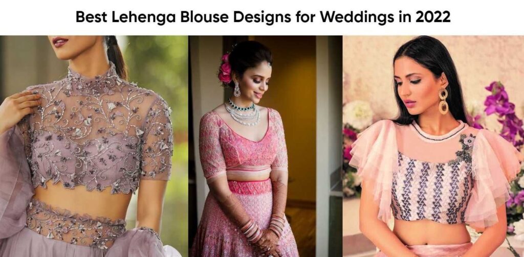 Designer Lehenga Blouse Patterns