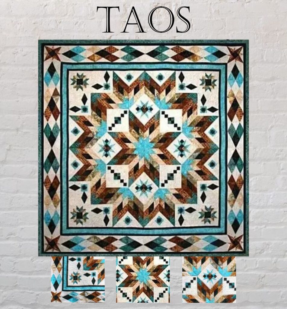 Taos Quilt Pattern By Whirligig Designs