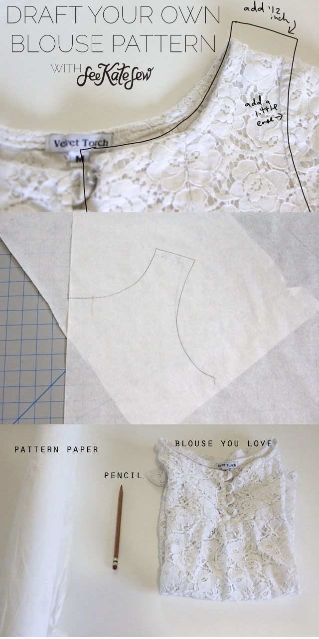 Design Your Own Blouse Pattern Pattern Design Ideas