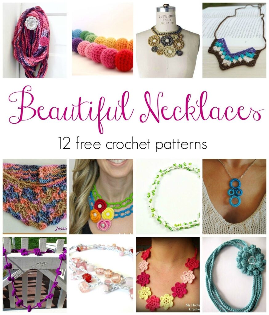 Beautiful Crochet Necklace Designs And Patterns